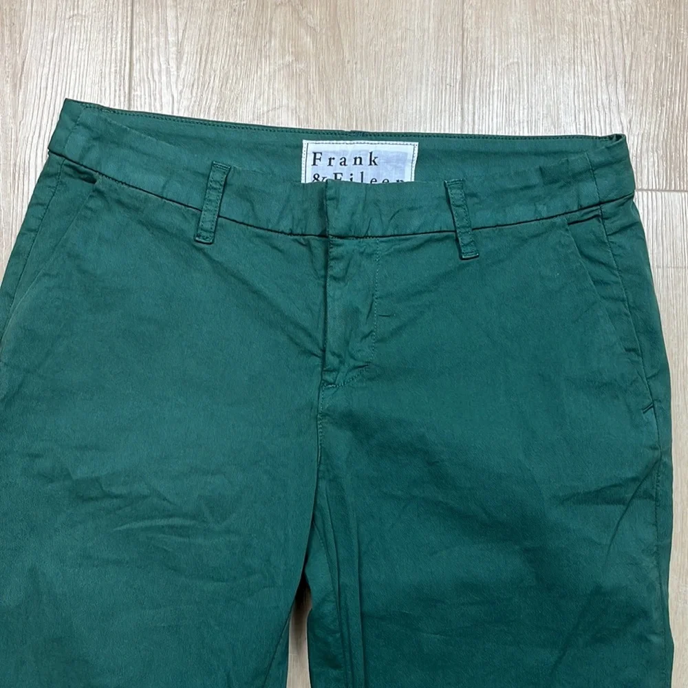 NEW! Frank & eileen Wicklow Stretch Cotton Chino Pants, SIZE 6 1209_7